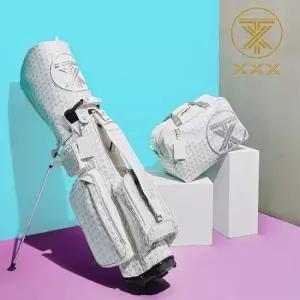 트리플엑스 경량 스탠드백 보스턴백 세트 골프백 화이트실버 P TA3525484