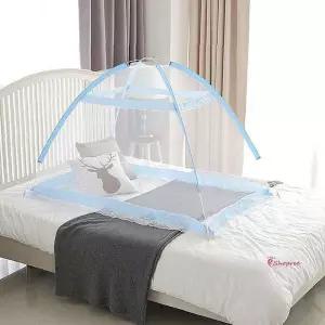 원터치식 유아모기장 방충망 캐노피 침대 아기 대형hij349