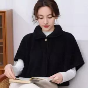 [옷은날개] 망토 케이프 여자 따뜻한 부드러운 카라 귀여운