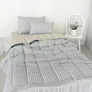 [르헤브] 펜슬라인 세미마이크로 사계절 이불 (퀸/Q)