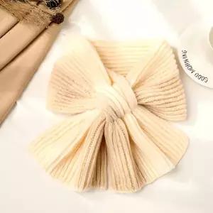 WL (별별창고)G 여자 겨울 투톤 목도리 쁘띠 퍼머플러