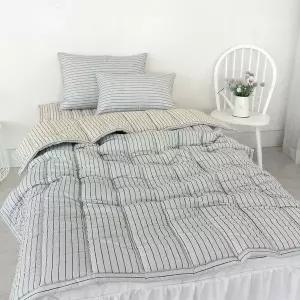 [NS홈쇼핑][르헤브] 펜슬라인 세미마이크로 사계절 이불 (퀸/Q)[35834289]