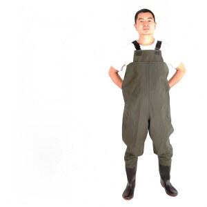 BDHD 낚시용 웨더 몸통이 긴 부츠, 장화 소품 힙웨더 도우나가 신발 작업용 방수 피싱 펠트 스파이크 완전 견고함 체스트 하이 [병행수입품]