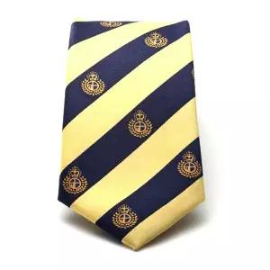 헨릭 사선 자동넥타이 폭5.5cm 옐로우네이비 HR-010