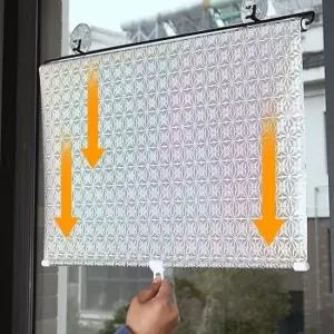 블라인드 암막 커튼 가림막 썬가드 실버 65X125cm 암막블라인드 암막커튼 창문햇빛가리개