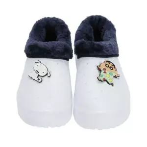 [무료배송] 짱구 파자마 겨울 만능화 털실내화