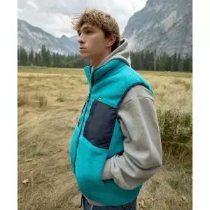 FLUKE 노스사이드 덤블 플리스 베스트 스카이 FVT208 FVT208SK