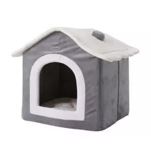 애견하우스 강아지 쿠션 하우스 그레이 대형 고양이 숨숨집 1P