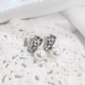 나비진주 귀걸이