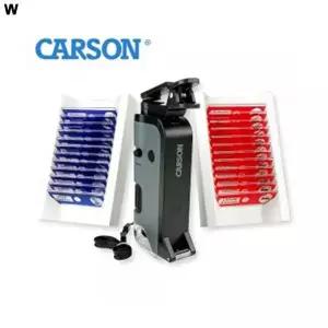 [골드스마일]CS120 카슨 LED 포켓현미경 슬라이드 MP-250BUN