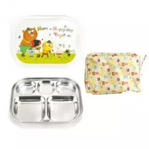 ( )단체급식 스텐 락 도시락(식판 뚜껑 주머니)_24864756