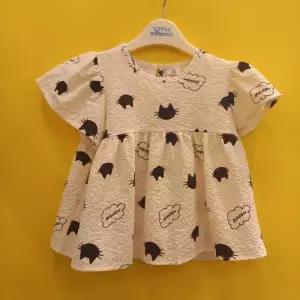 리틀밥독 HC11 검정고양이블라우스  H262MWP23