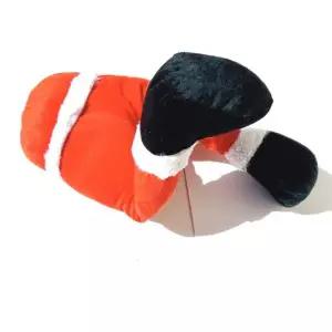 상체실종 산타 엉덩이 인형