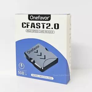 CF카드리더기 Onefavor CFAST 카드 리더 고속 C 휴대용 CFast 메모리 20 USB30
