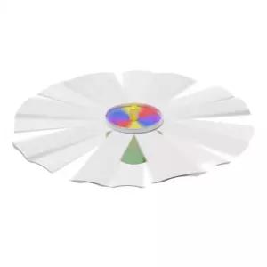 어린이 색혼합 종이컵 팽이만들기10P 교실 실습 공부장난감 쉬운