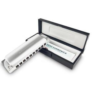 KONGSHENG KongSheng 솔리스트 전문 악기 10 홀 디아토닉 하모니카 민속 블루스 하프 마우스 오르간 키 C