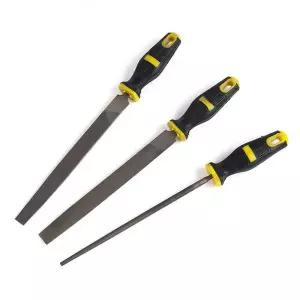 [RIZPICK]철공용 킹 야스리 3종세트 반달 평면 연마봉세트 원형야스리