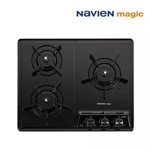 나비엔 매직 3구 빌트인 가스레인지 GRB-6403NA 도시가스전용