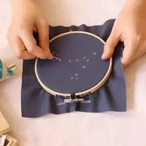 자수 황소자리 프랑스 자수세트 소품 만들기 WFJ64S4