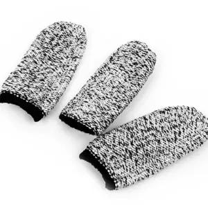 안전한 뜨개질용 손가락 보호 골무 엄지손가락 수공예 고무 WFJ64JW