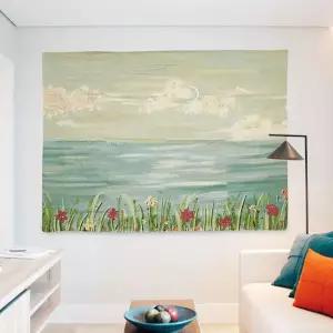 패브릭 포스터 거실 인테리어 유화 그림 수평선 L