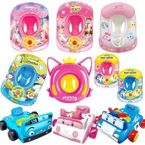 아기 유아 돌 어린이 보행기튜브 핑크퐁 뽀로로 폴리 타요 티니핑 쿠션보행기