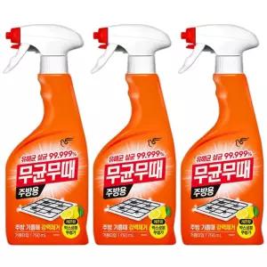 피죤 무균무때 주방용 거품타입 레몬향 750ml 3개