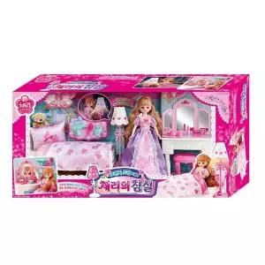 여아 역할놀이 캐릭터 인형 체리 체리의침실 대형인형 키링인형