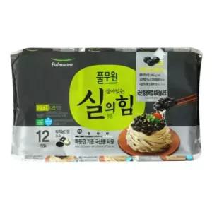 풀무원 국산 검정약콩 흑마늘 나또 (12입) 540g 부모님 아침 영양가득 별미 식단