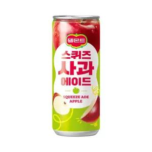 델몬트 스퀴즈 사과에이드 240ml 30캔