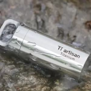 티타늄 밀폐 약통 방수 보관 캡슐 야외 휴대용 알약