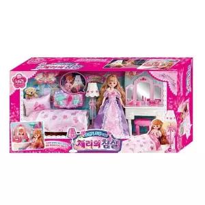 여아 역할놀이 캐릭터 인형 체리 체리의침실 대형인형 키링인형