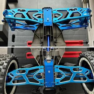 트랙사스 1 6 XRT 1 5 XMAXX X몬스터 6S 8S 몬스터 트럭 RC카용 GPM 메탈 합금 전후 타이 바 마운트 암 브