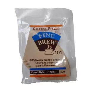 커피 필터 101 40매 핸드드립 홈카페 원두 여과지