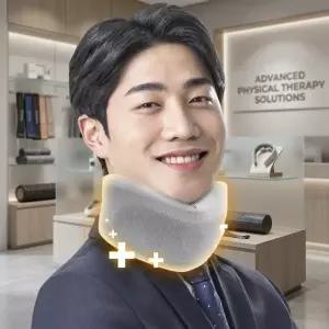 휴대용목보호대 목보호대 목지지대 통풍보조기 찍찍이밴드 경추지지대