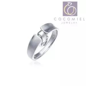 커플링 하트참 반지 실버링 은반지 애끼링 우정반지 은 R-88