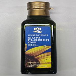 백설 유러피안 해바라기유 250ml x 8개