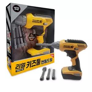 리얼 키즈툴 전동드릴 드라이버 어린이 공구놀이 사운드 라이팅 작동완구 역할놀이 선물