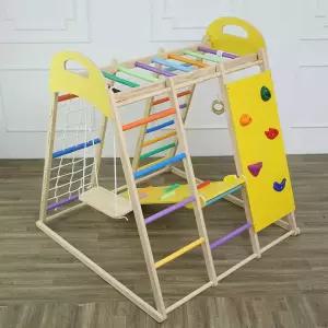 조합놀이대 원목 클라이밍 정글짐 놀이터 대형 실내