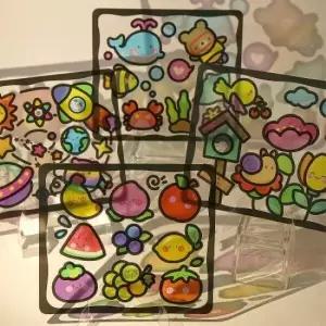 [아트박스]/파스텔클레이 여름 썬캐쳐 모빌 액자 만들기