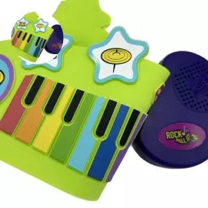 어린이 실리콘 멜로디 피아노 드럼 건반 휴대용 장난감