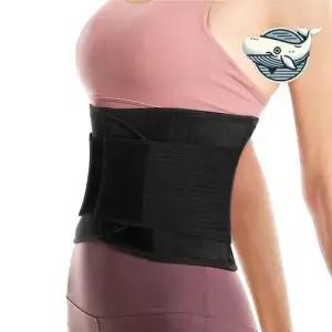 스포츠허리보호대 운동용 허리 보호대 조절 가능한 허리벨트 운동 헬스 코르셋 M사이즈