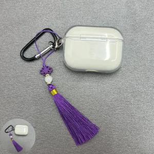 한복 노리개 키링 퍼플 노리개