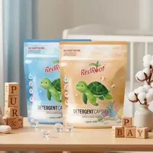 [레드루트][1+1PACK] 8배 고농축 유아 얼룩제거 특화 캡슐세제 (향선택)