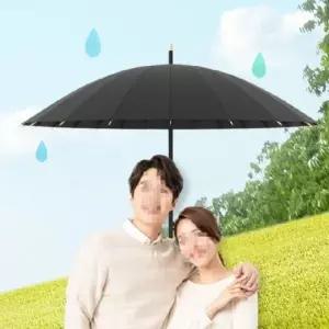 2종 1개 튼튼한 장우산 1단우산 16살 24살 1단장우산 남성 여성 살대많은 골프 우산