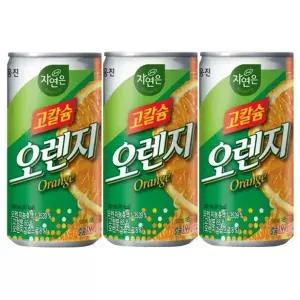 웅진 자연은 고칼슘오렌지180ml x 30캔