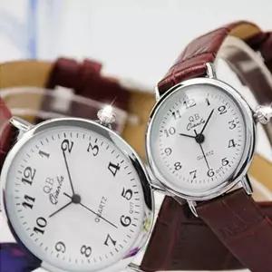 QB-177(대) 남성 가죽시계 여성시계 커플시계