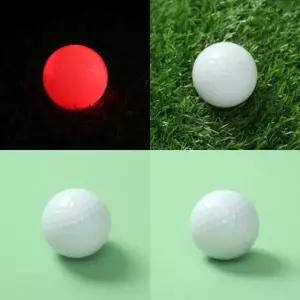 ( )LED 발광 골프공 레드 골프볼 야간골프볼