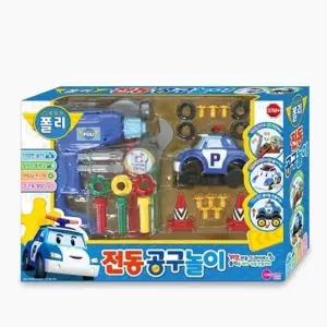 ( )로보카 폴리 전동 공구 놀이 드릴 망치 조립 장난감