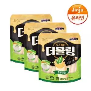 [NS홈쇼핑]진주햄 천하장사 더블링 청양마요 치즈 400g X 3개[35827804]